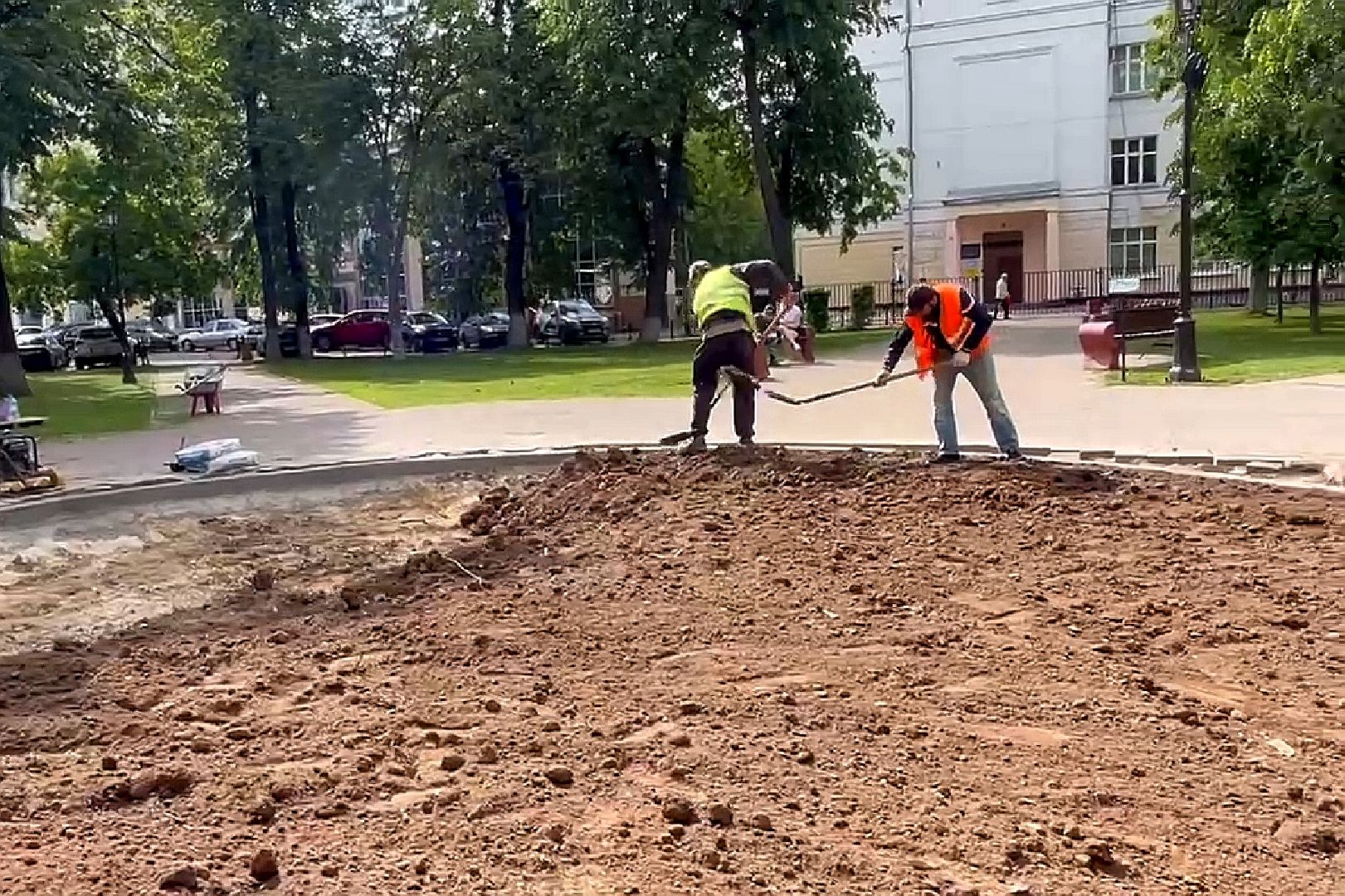 Подольск, сквер