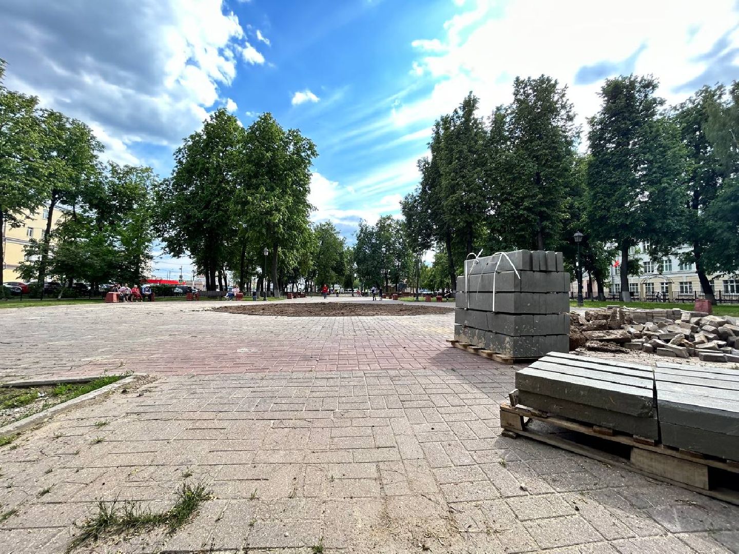 Подольск, сквер