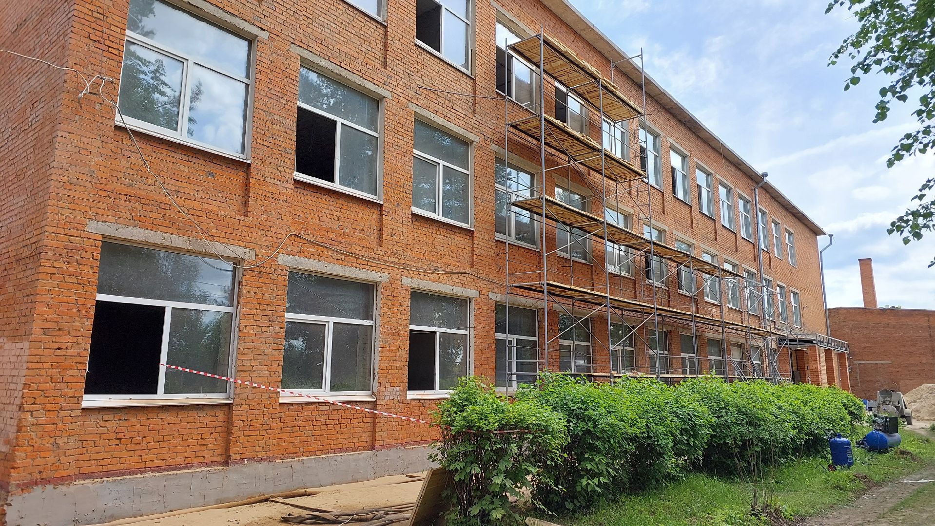 школа, серпухов, строительство, образование, фасад,