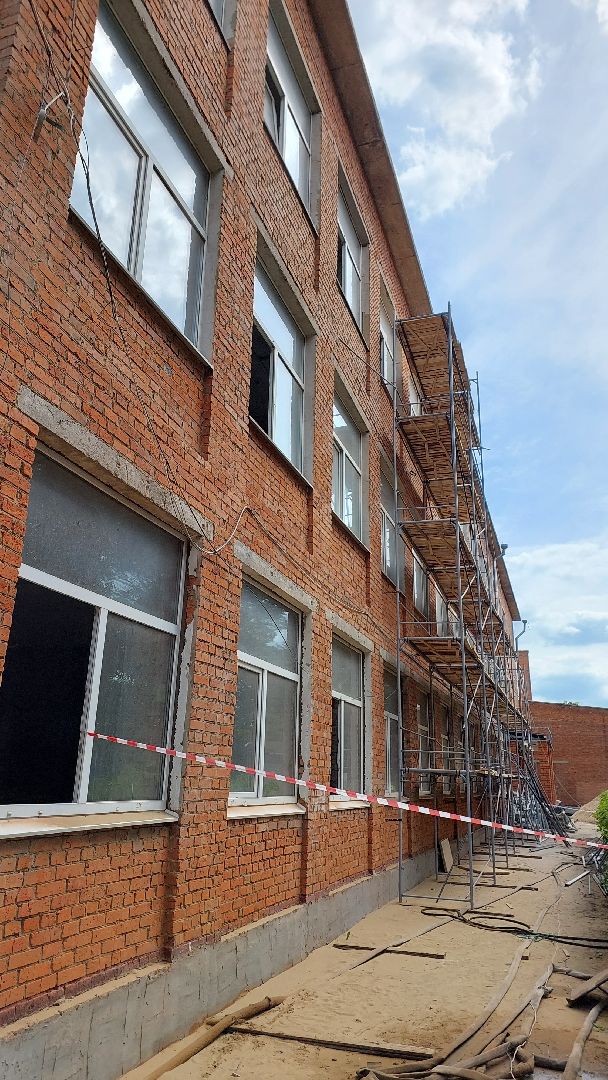 школа, серпухов, строительство, образование, фасад,