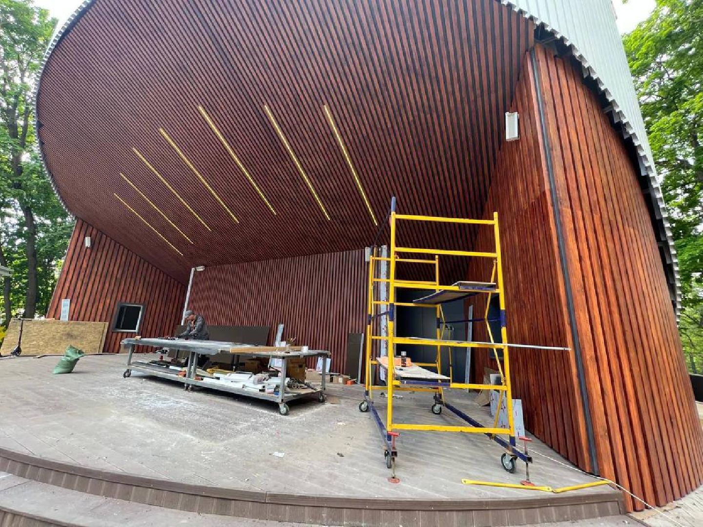 Подольск, парк, отдых, лето, благоустройство