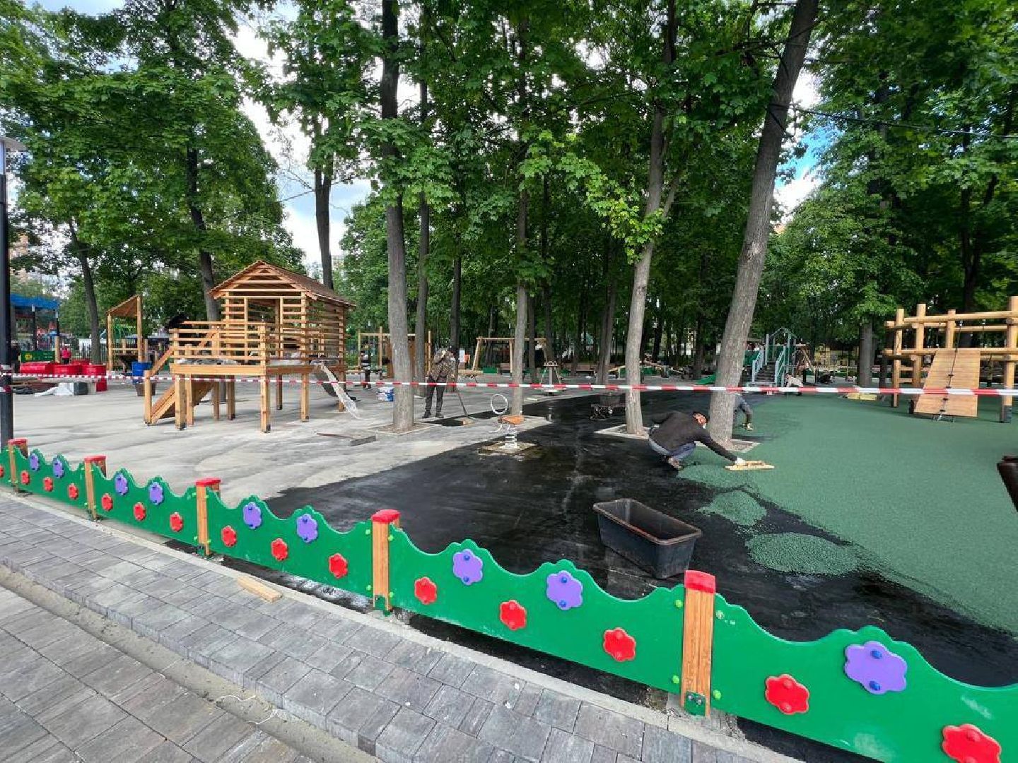 Подольск, парк, отдых, лето, благоустройство