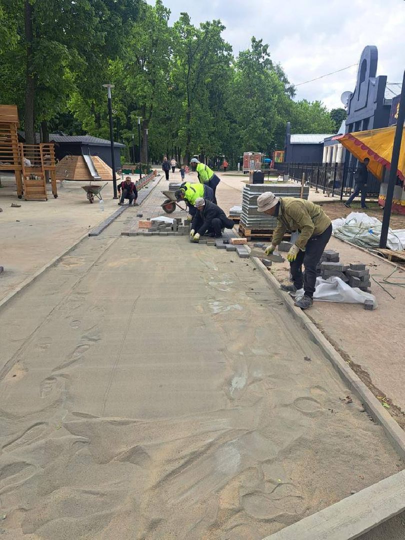 Подольск, парк, отдых, лето, благоустройство