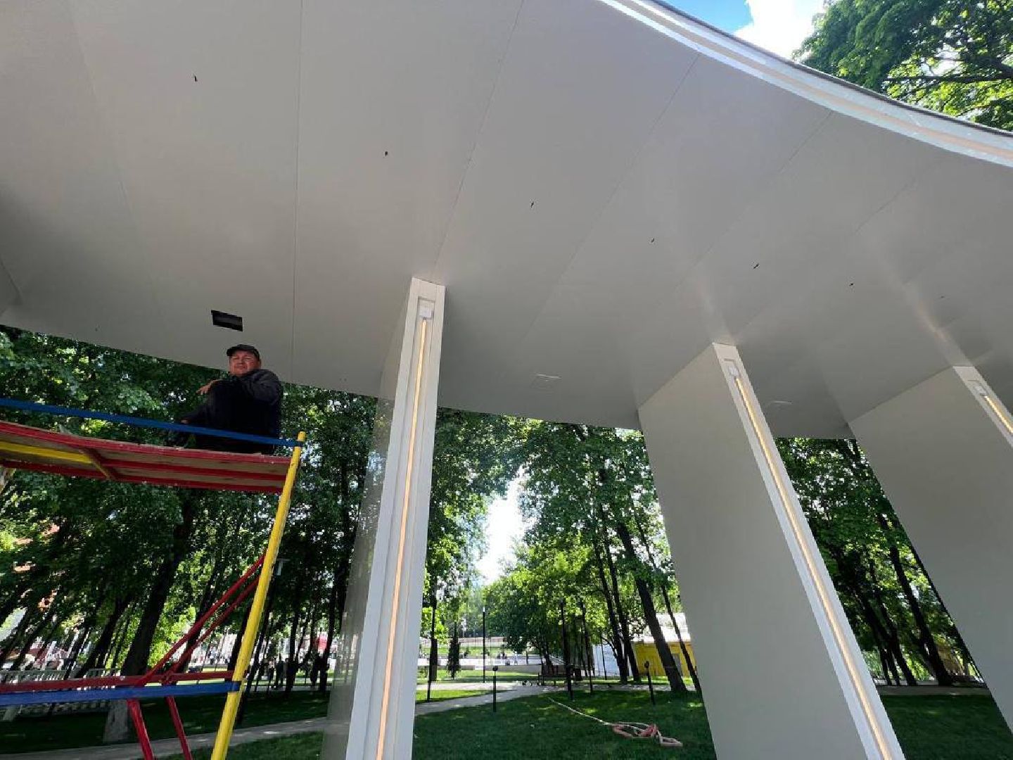 Подольск, парк, отдых, лето, благоустройство