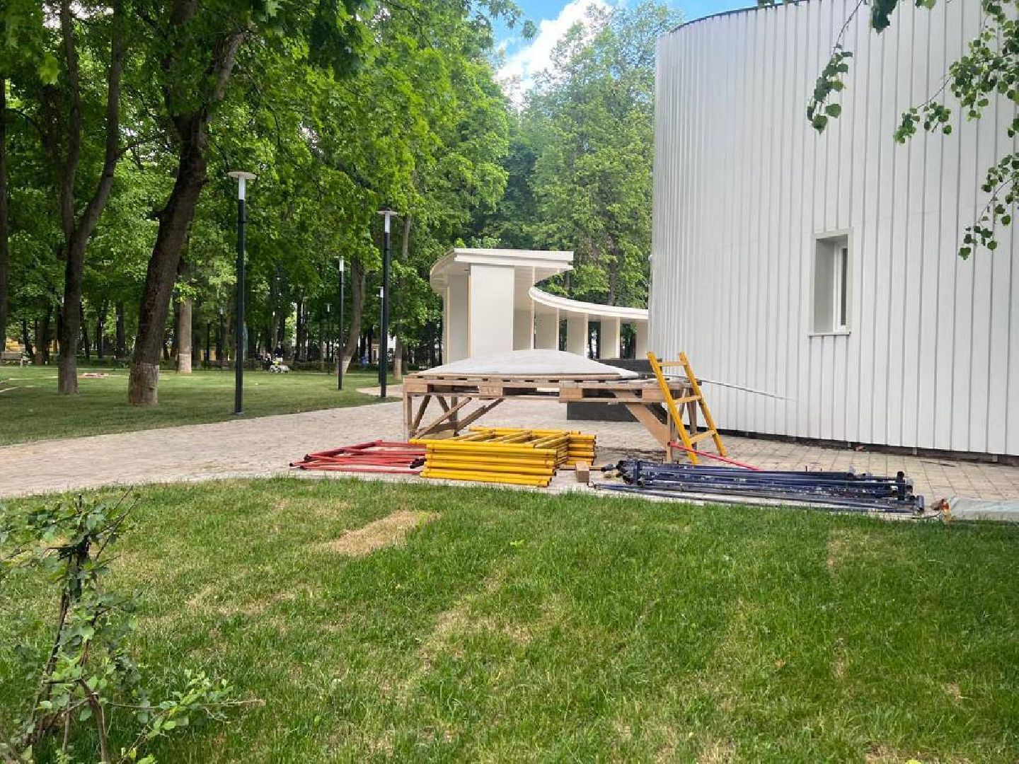 Подольск, парк, отдых, лето, благоустройство