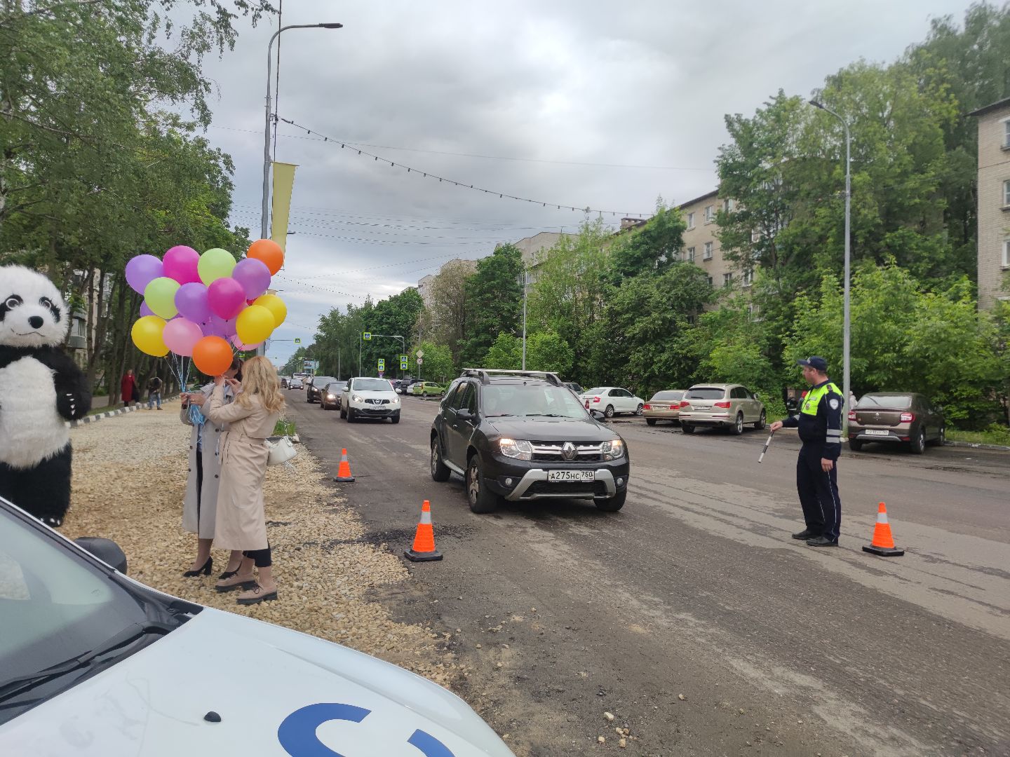 Госавтоинспекция, детское кресло, безопасность на дороге, День защиты детей, Дубна