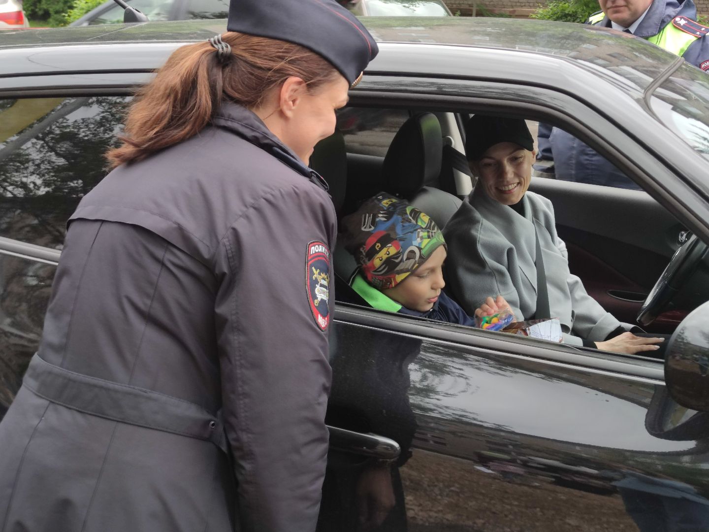 Госавтоинспекция, детское кресло, безопасность на дороге, День защиты детей, Дубна