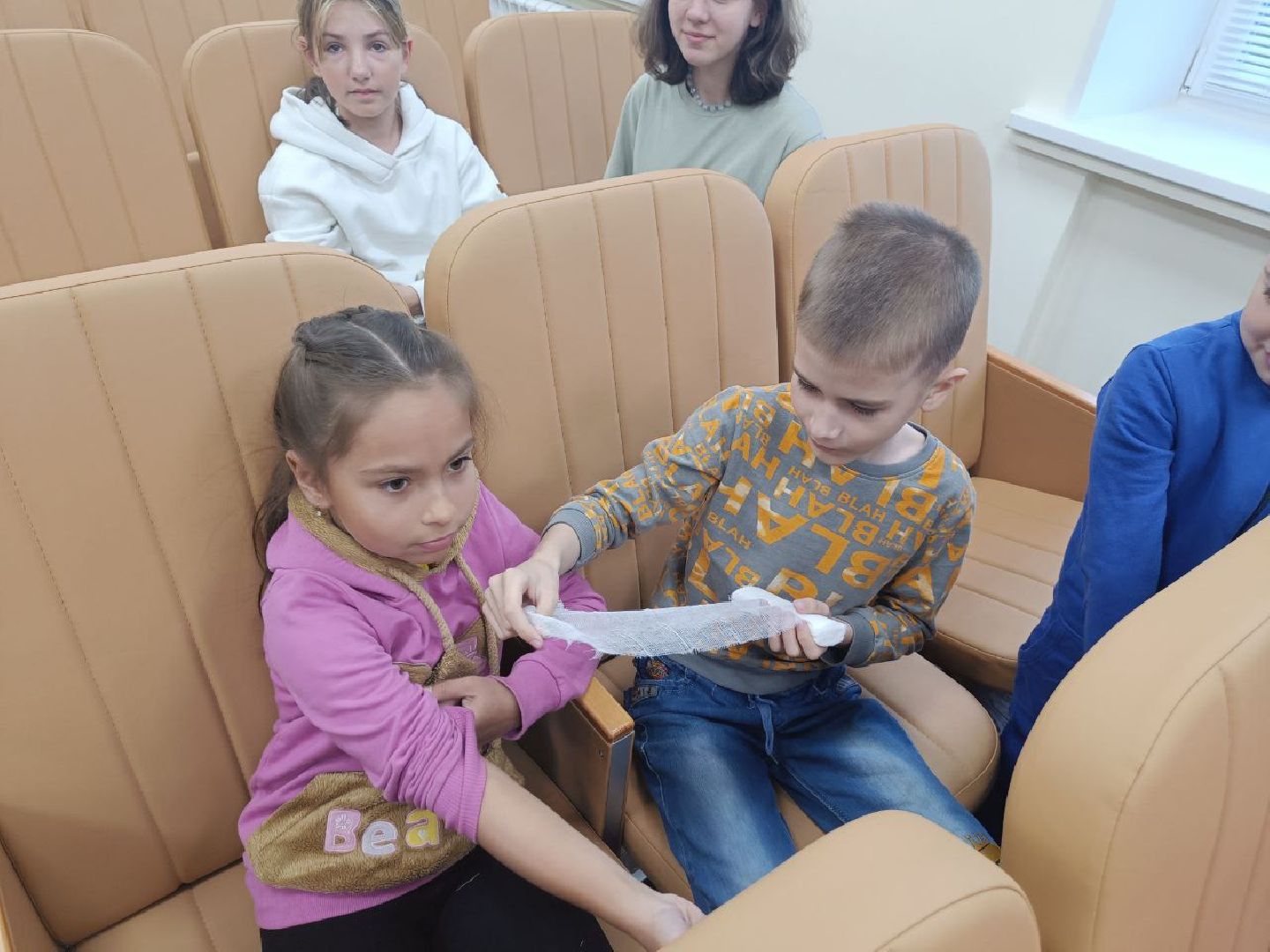 Медицина, первая помощь, дети, Дубна