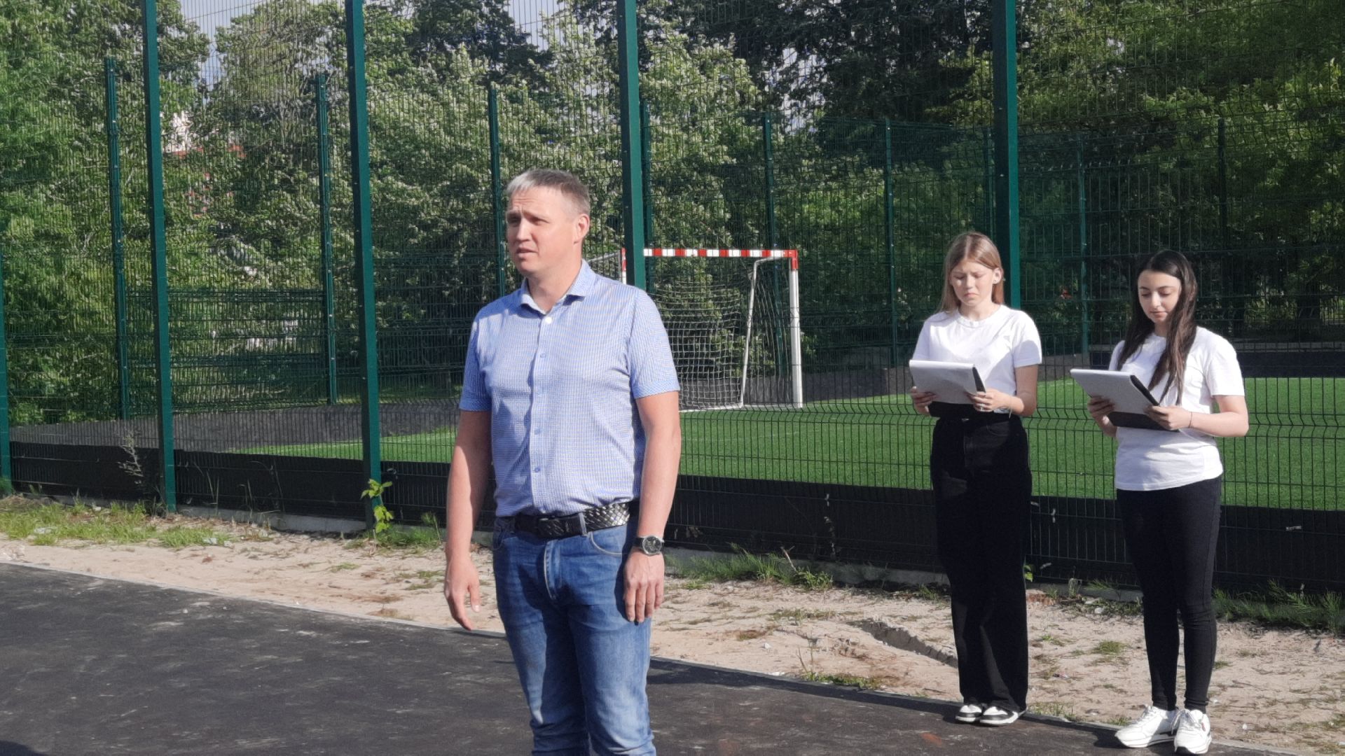 Шатура, спорт, игровая площадка, школа № 4