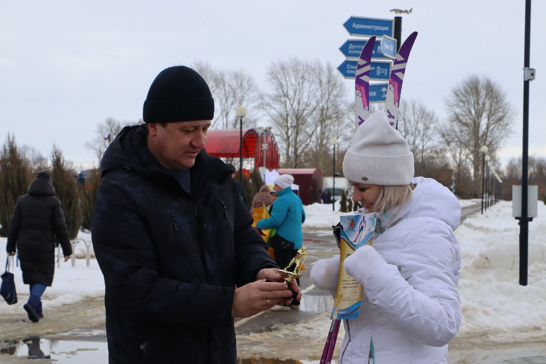 Серебряные Пруды, гонки, лыжня