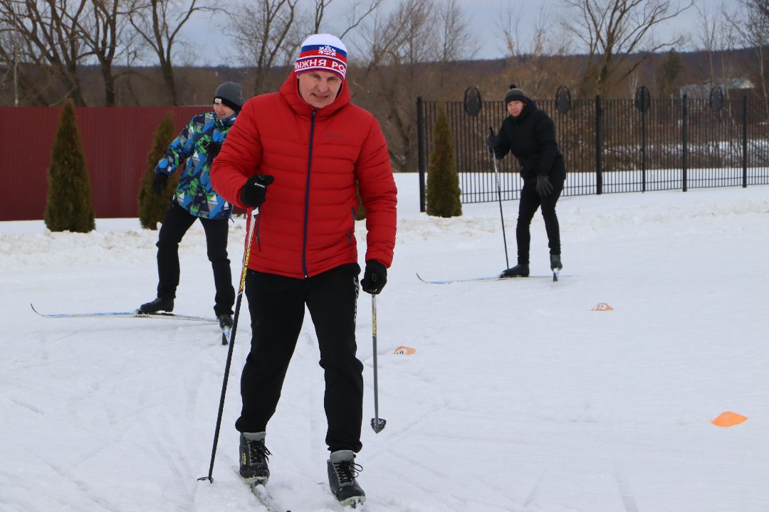 Серебряные Пруды, гонки, лыжня
