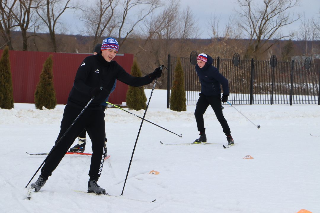 Серебряные Пруды, гонки, лыжня