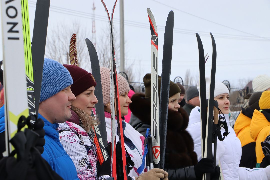 Серебряные Пруды, гонки, лыжня