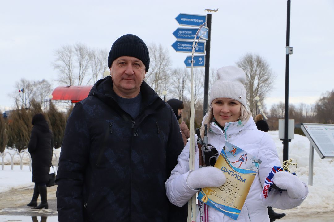 Серебряные Пруды, гонки, лыжня