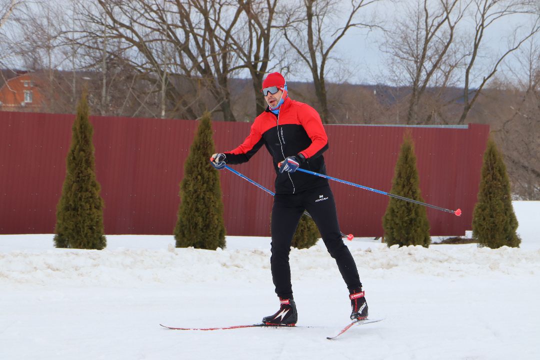 Серебряные Пруды, гонки, лыжня