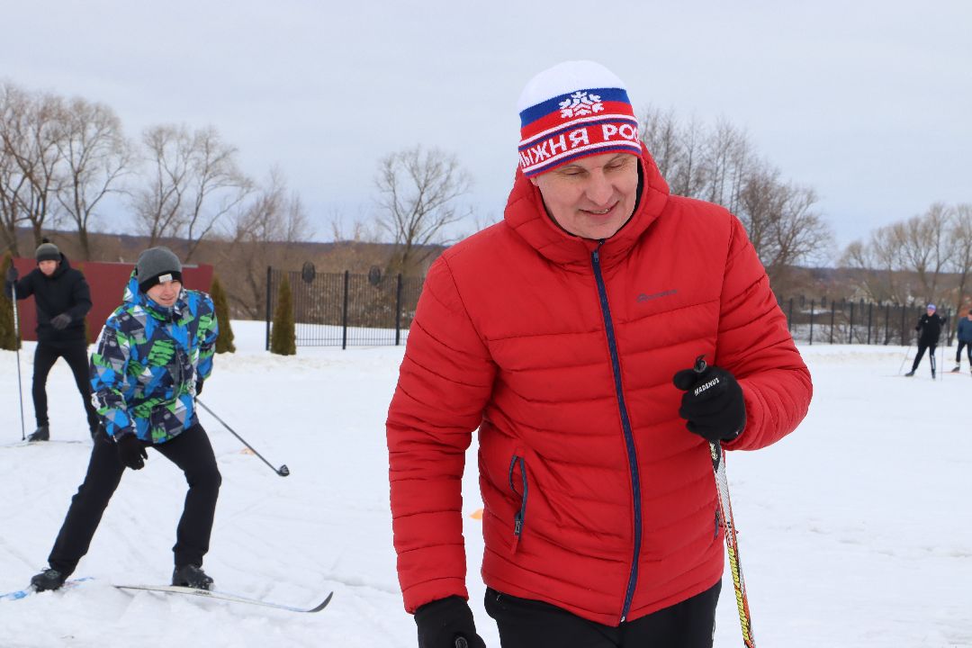 Серебряные Пруды, гонки, лыжня