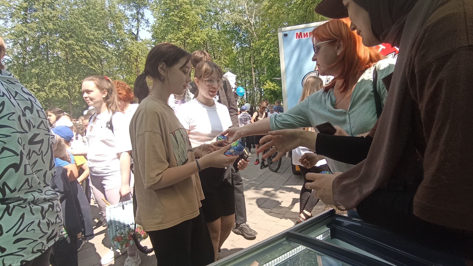 Серпухов, Подмосковье, дети, праздник, мороженое, лето