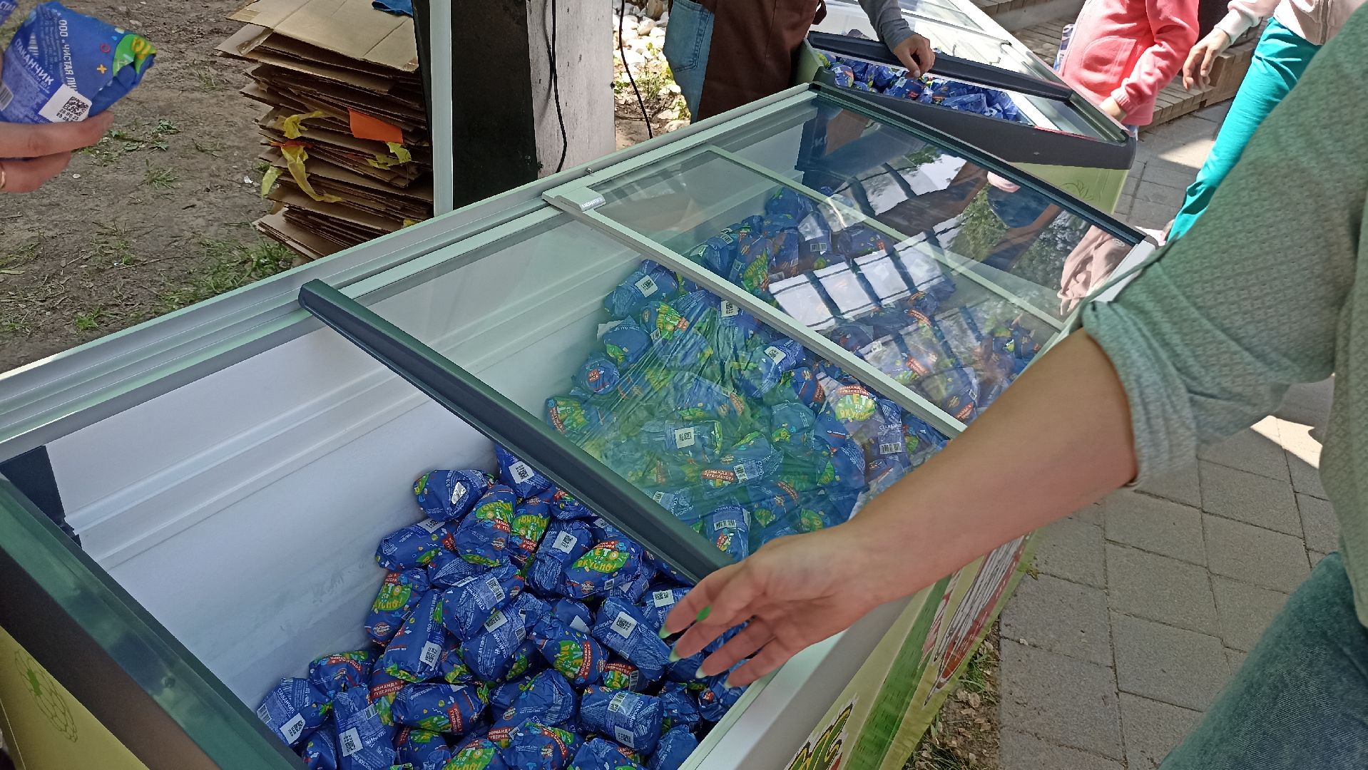 Серпухов, Подмосковье, дети, праздник, мороженое, лето