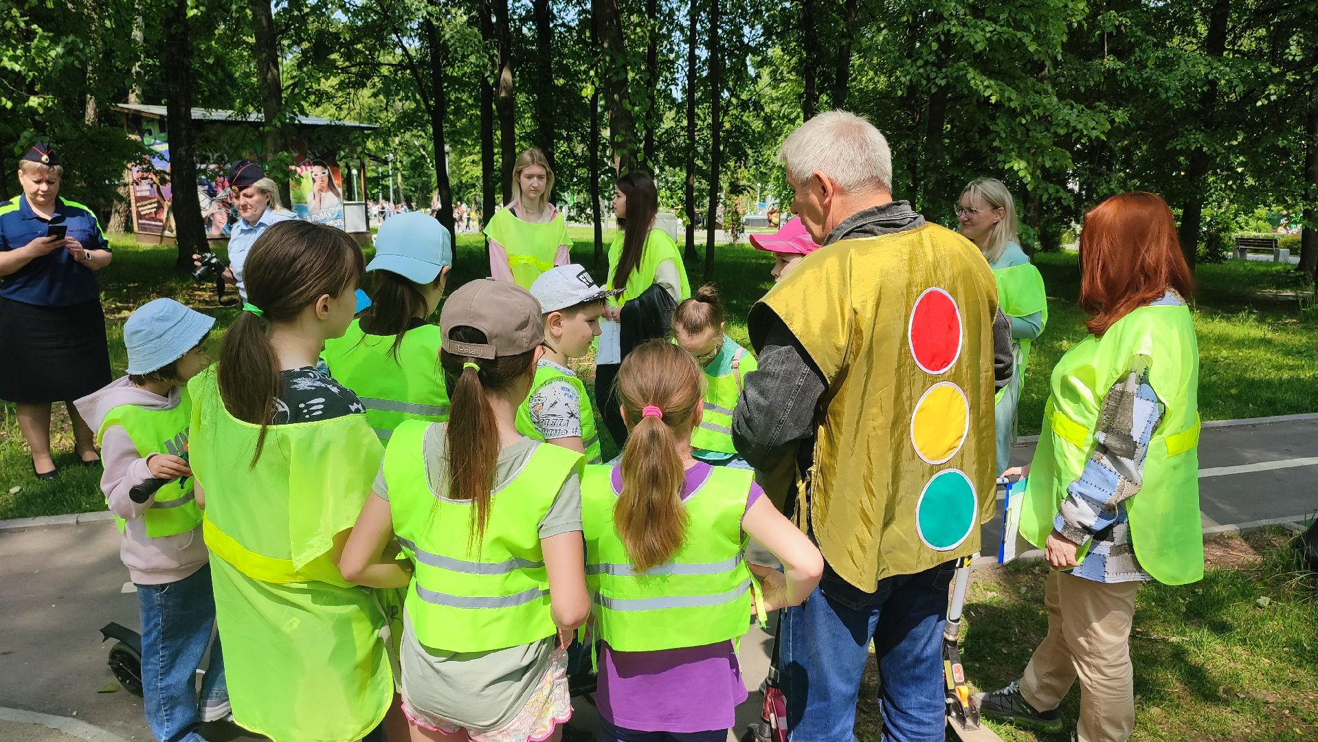Кашира, день защиты детей, парк, квест, ПДД