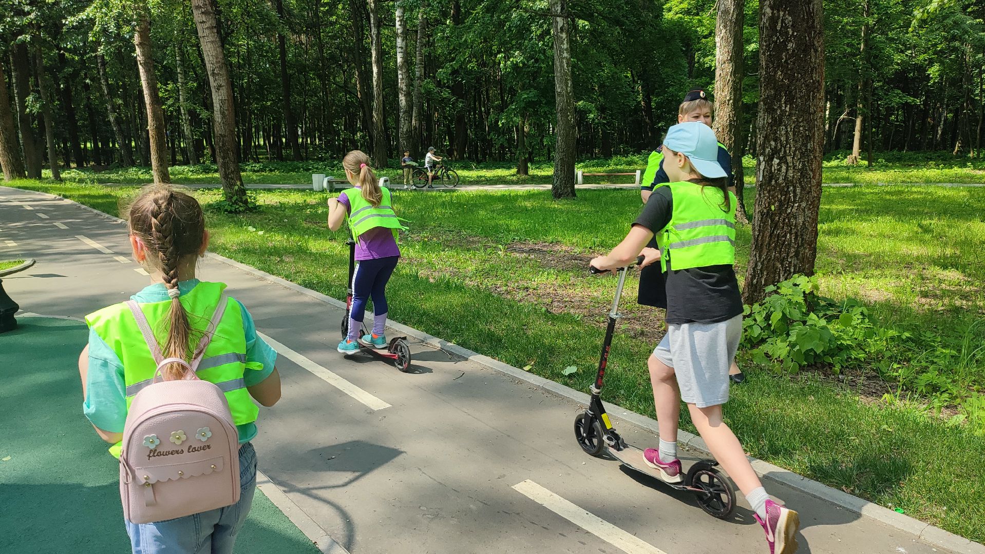 Кашира, день защиты детей, парк, квест, ПДД