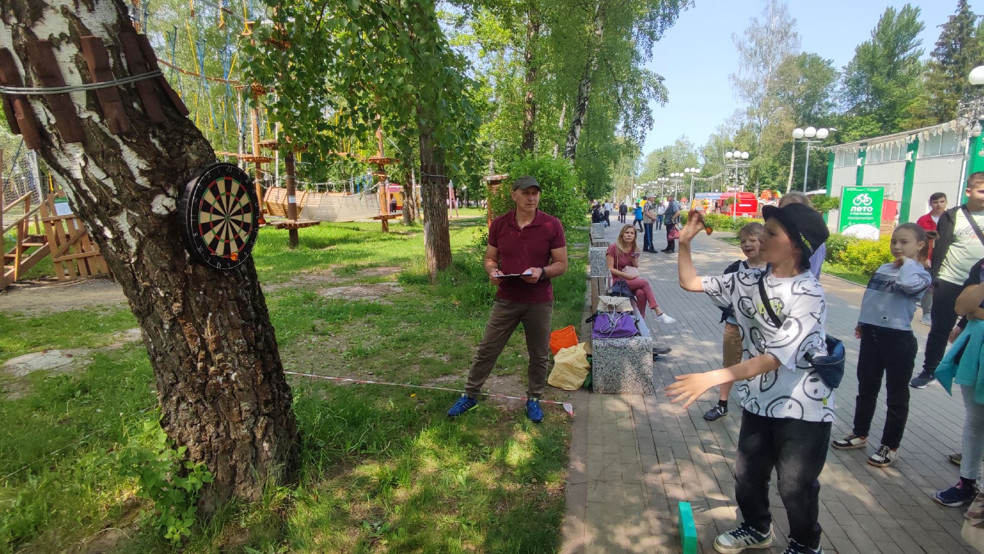 Кашира, день защиты детей, парк, квест, ПДД