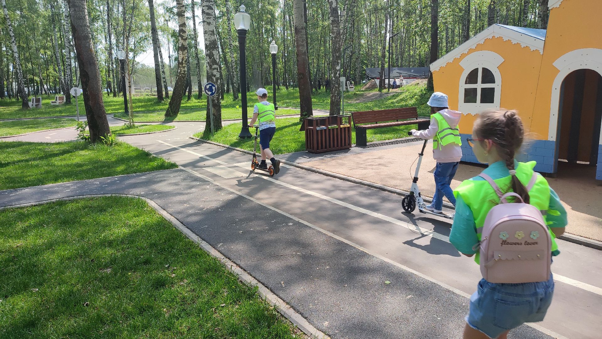 Кашира, день защиты детей, парк, квест, ПДД