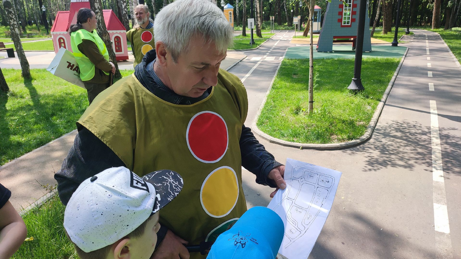 Кашира, день защиты детей, парк, квест, ПДД