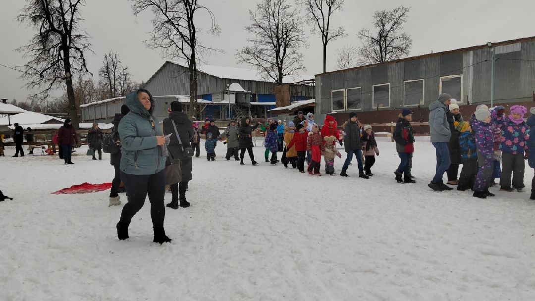 Пушкино, Пушкинский, волонтеры, особенные дети, многодетные, масленица, Зима в Подмосковье