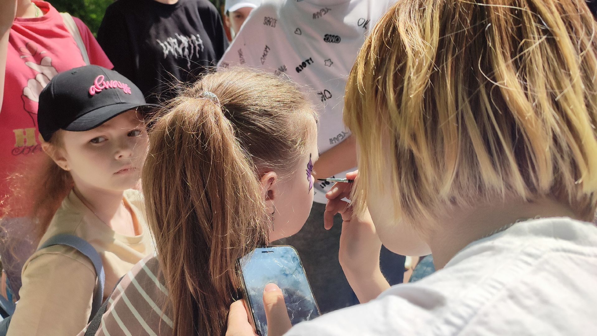 Кашира, парк, праздник, аквагрим, волонтёры