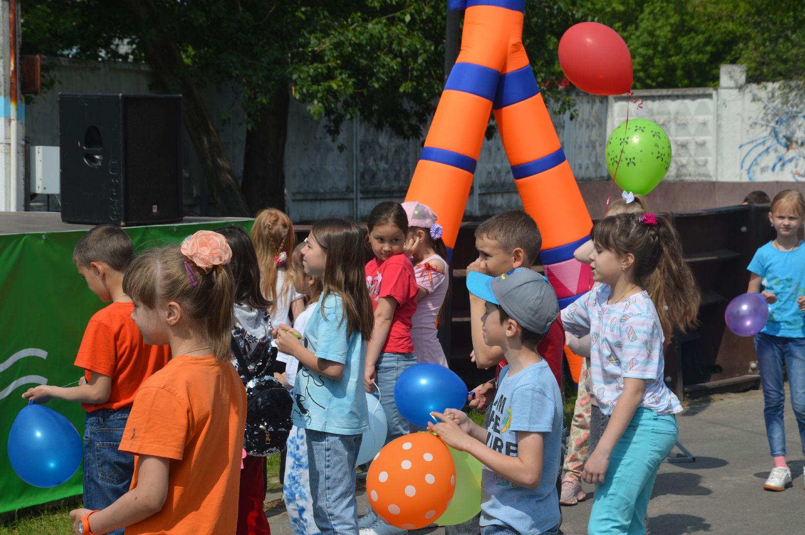 Шатура, Парк, День Защиты Детей