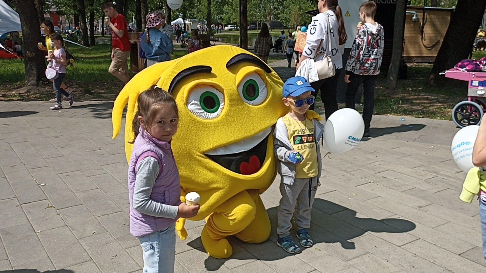 Серпухов, Подмосковье, дети, праздник, мороженое, лето