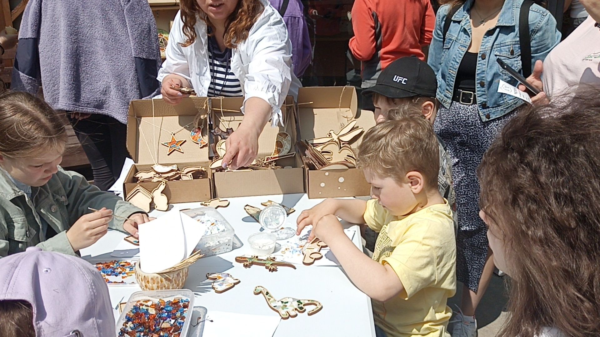 Серпухов, Подмосковье, дети, праздник, мороженое, лето