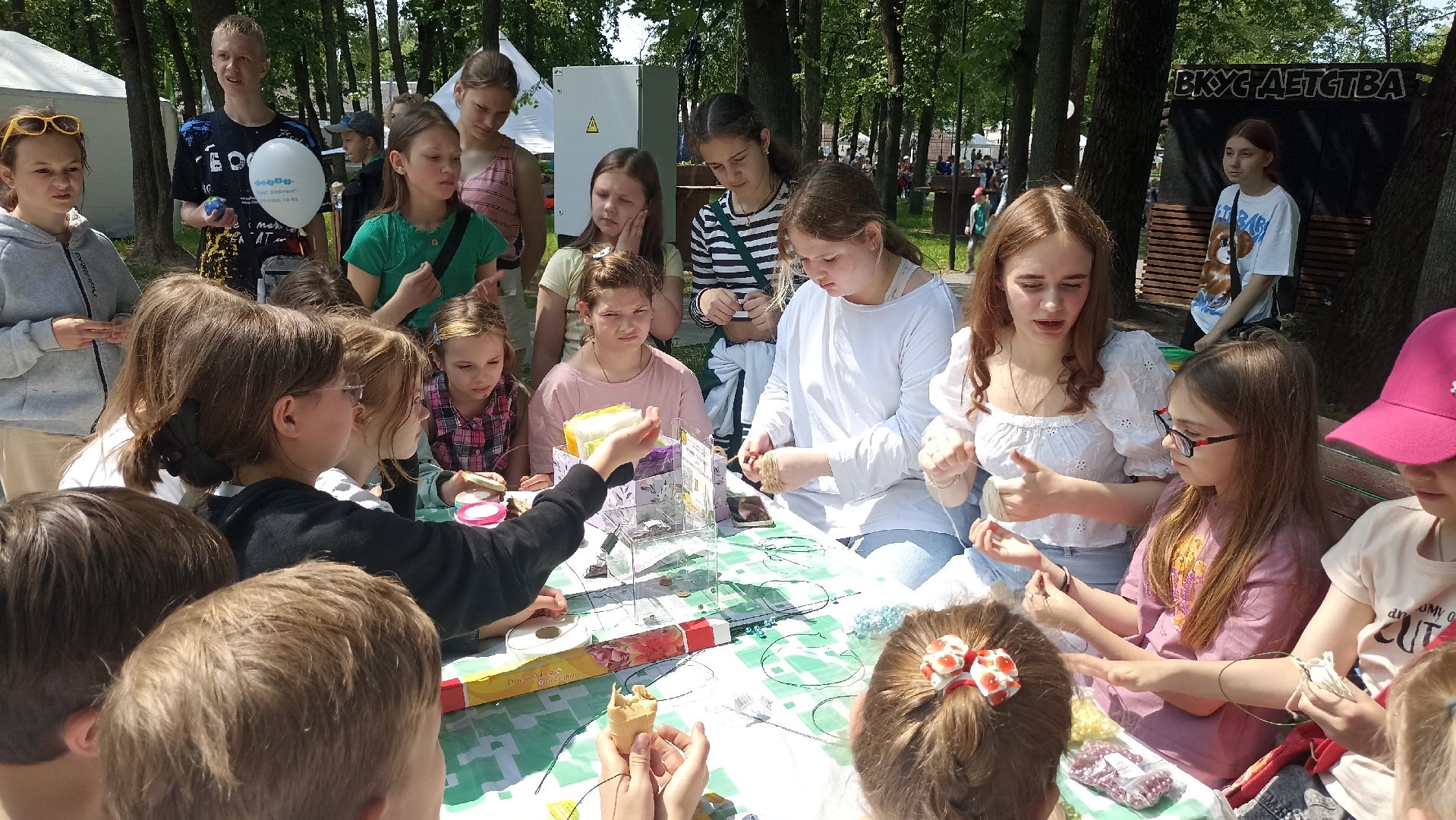 Серпухов, Подмосковье, дети, праздник, мороженое, лето