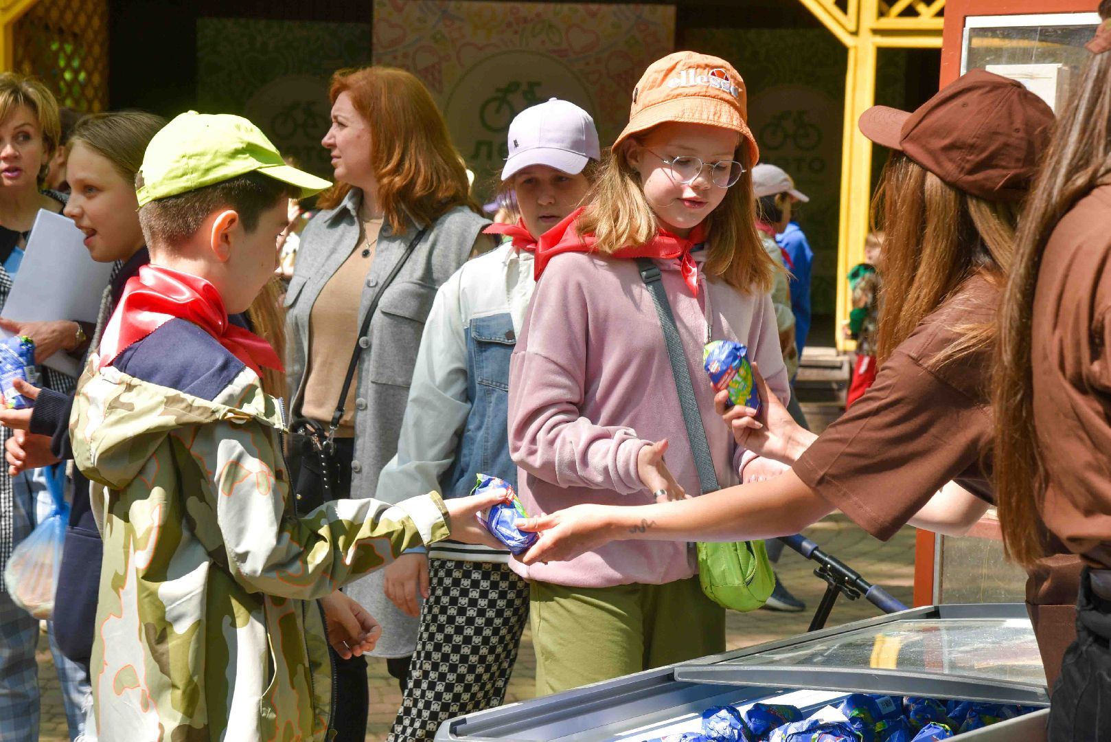 Химки, дети, праздник, мороженое