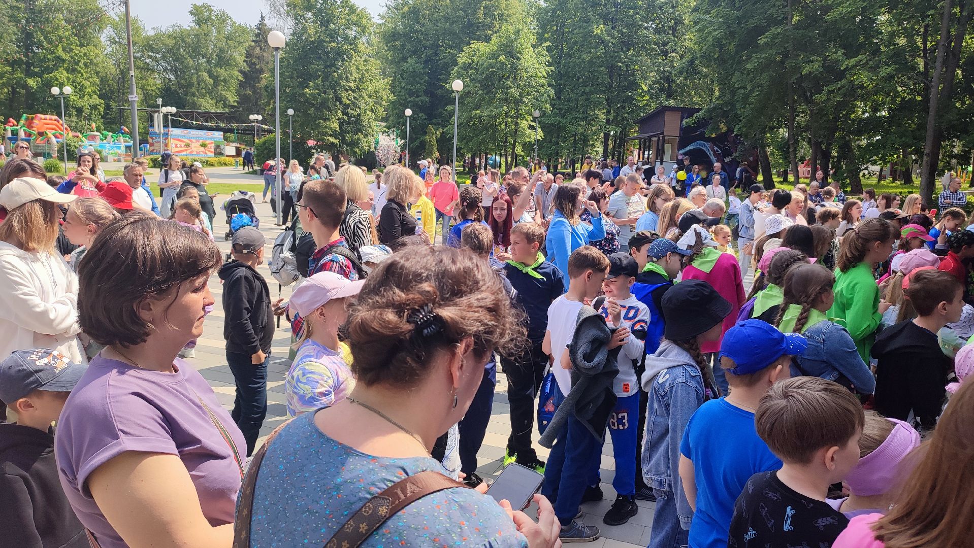 Кашира, парк, праздник, танцы, Джига-Дрыга