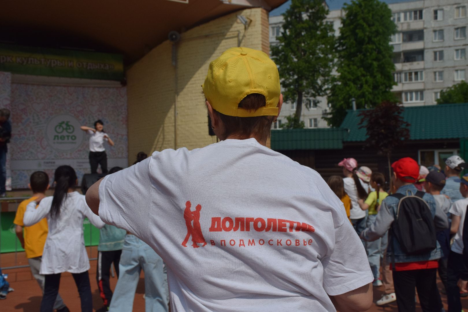 Павловский Посад, городской округ Павловский Посад, спорт, лето, зарядка