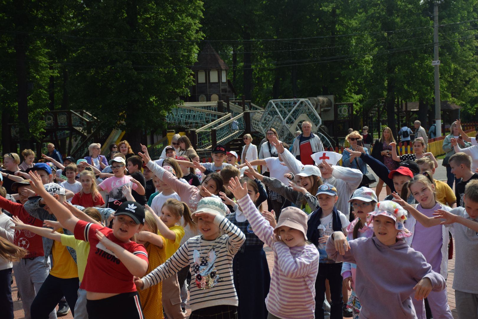 Павловский Посад, городской округ Павловский Посад, спорт, лето, зарядка