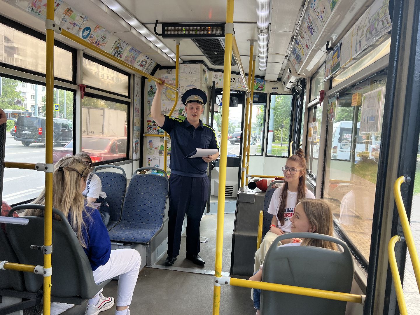 Химки, троллейбус, Химкиэлектротранс, безопасность на дороге, День защиты детей