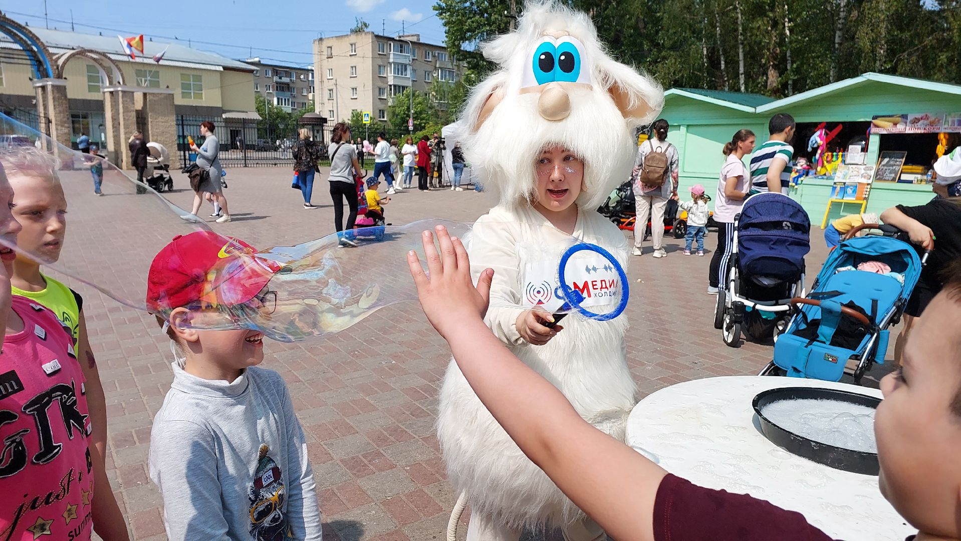 праздник, парк, парк питомник, серпухов, дети, мыльные пузыри