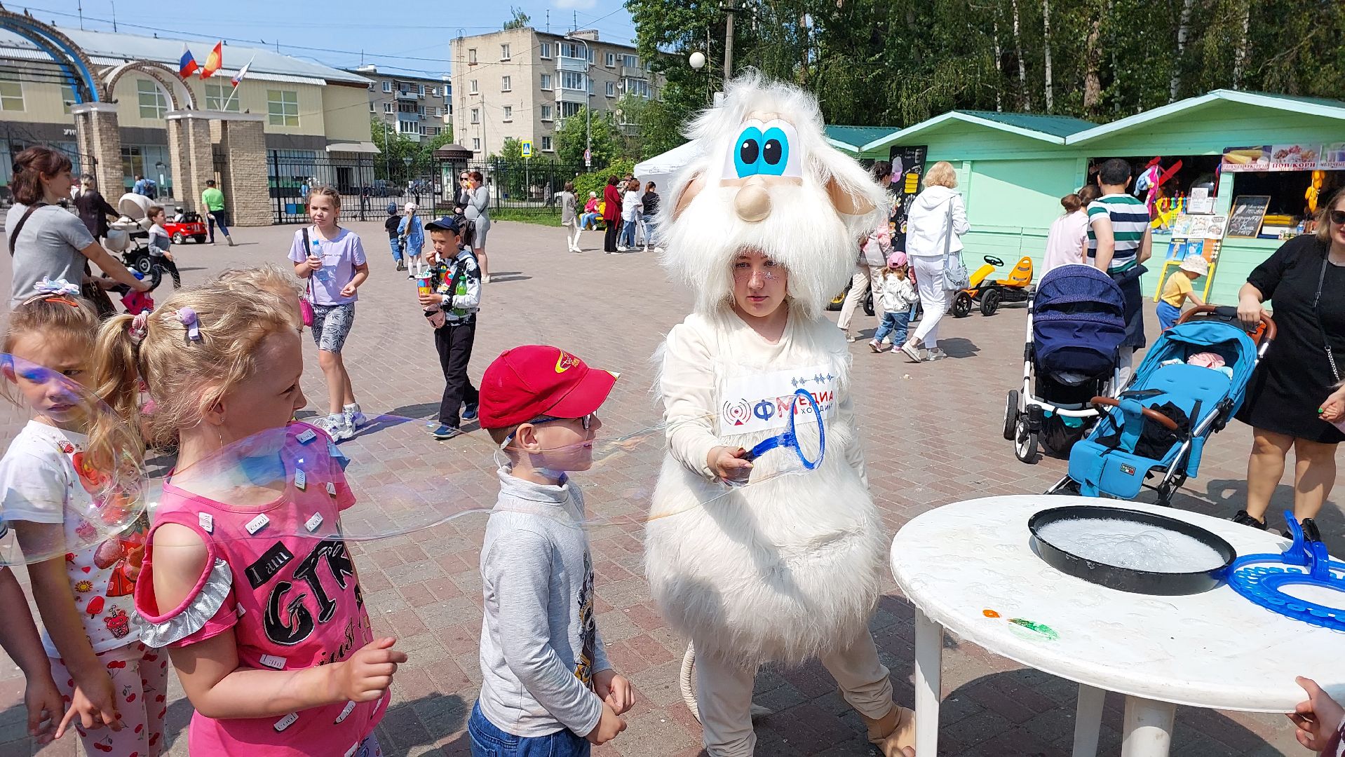 праздник, парк, парк питомник, серпухов, дети, мыльные пузыри