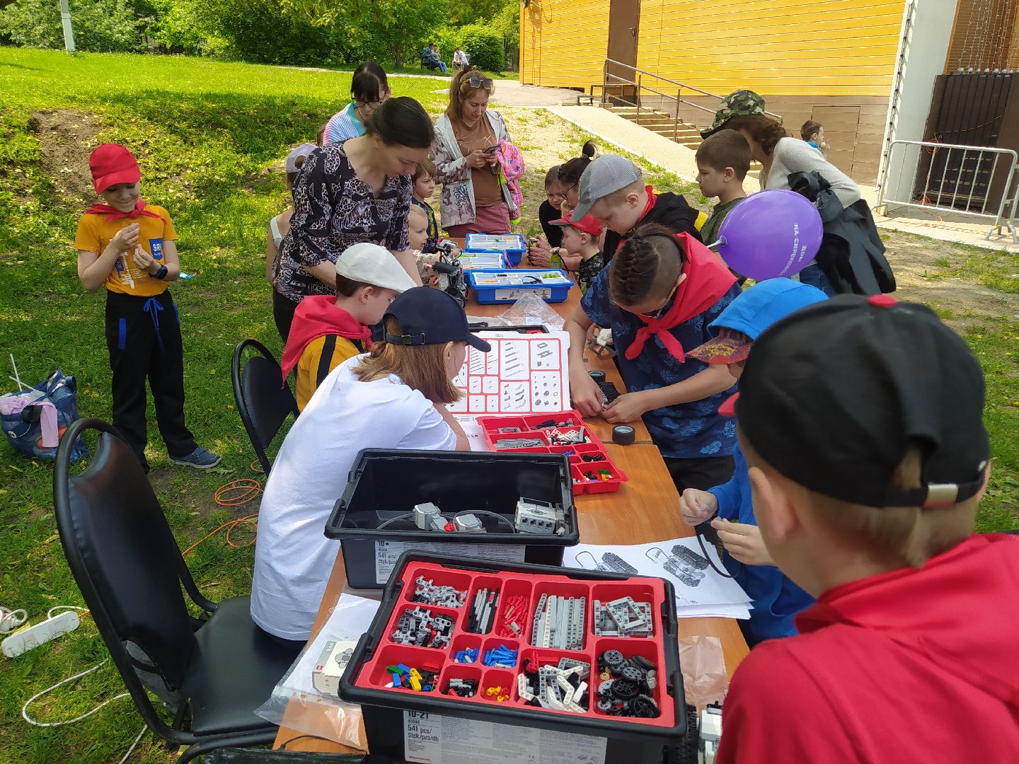 Робототехника, мастер-класс, парк, День защиты детей