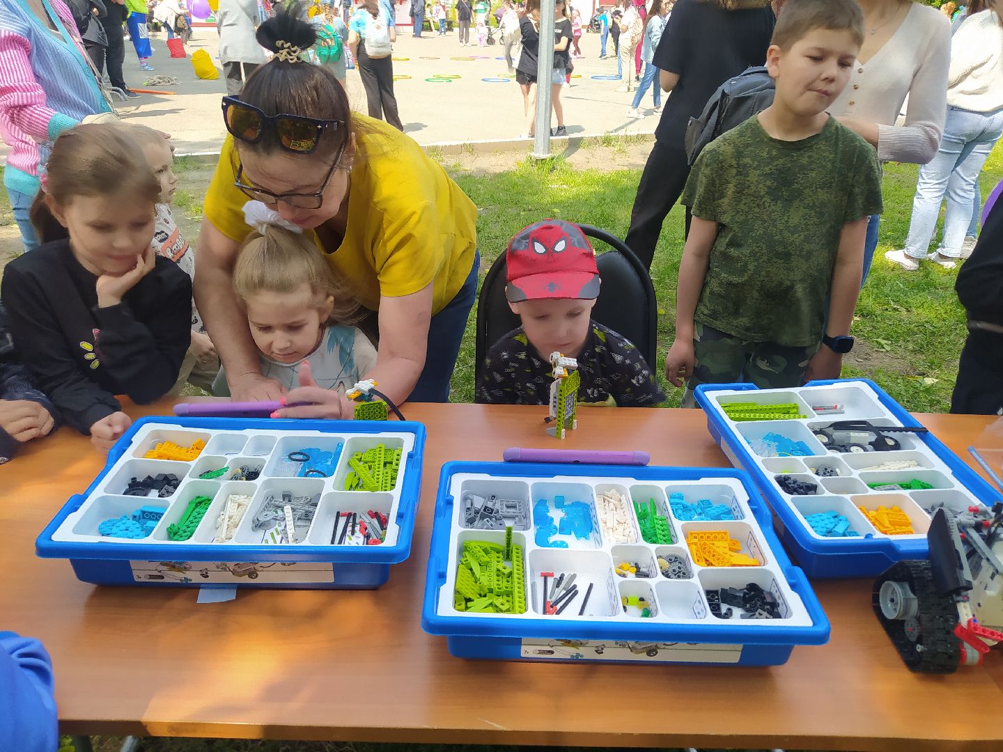 Робототехника, мастер-класс, парк, День защиты детей