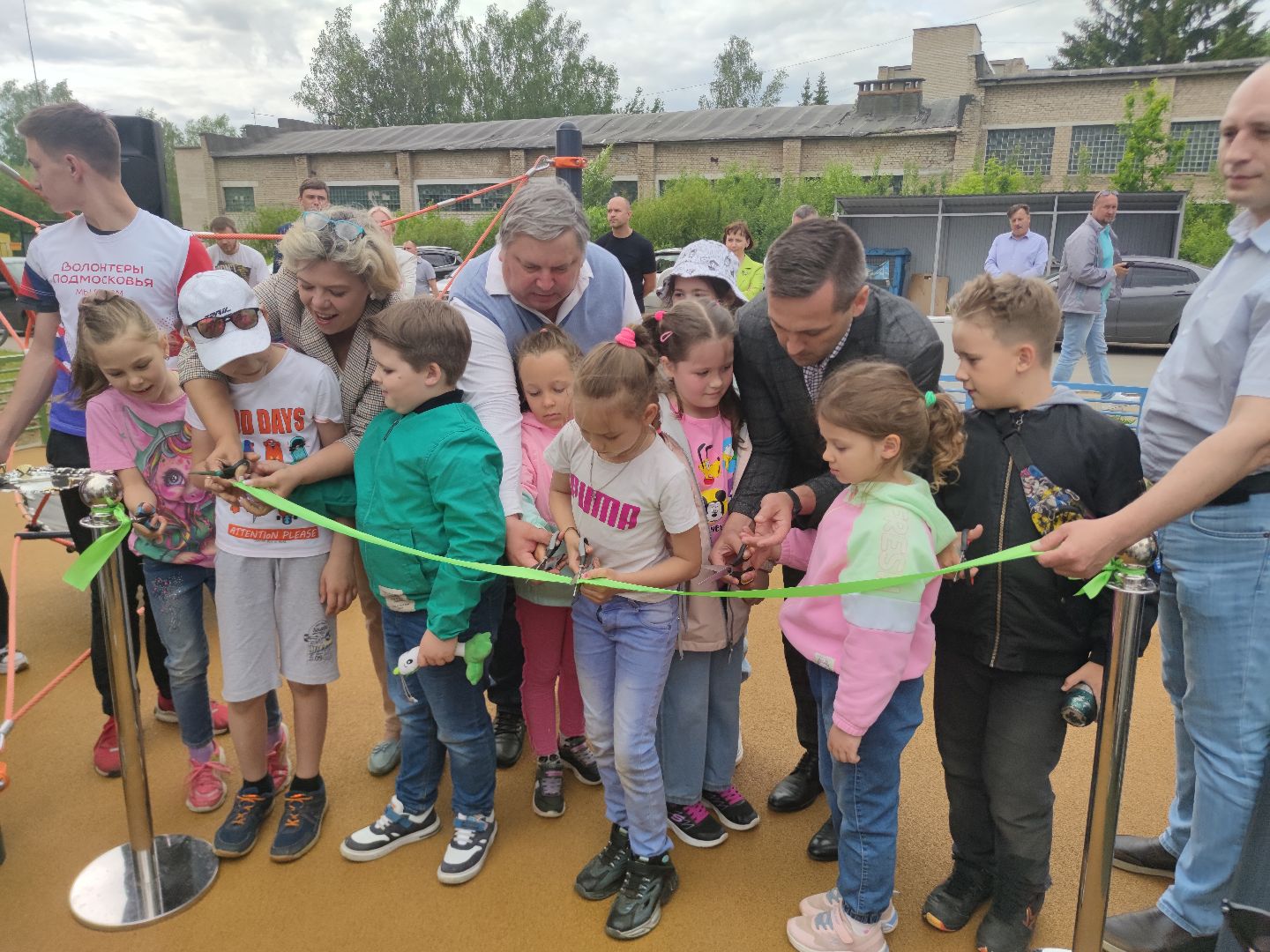 Губернатор, дети, Дубна, губернаторская площадка, День защиты детей
