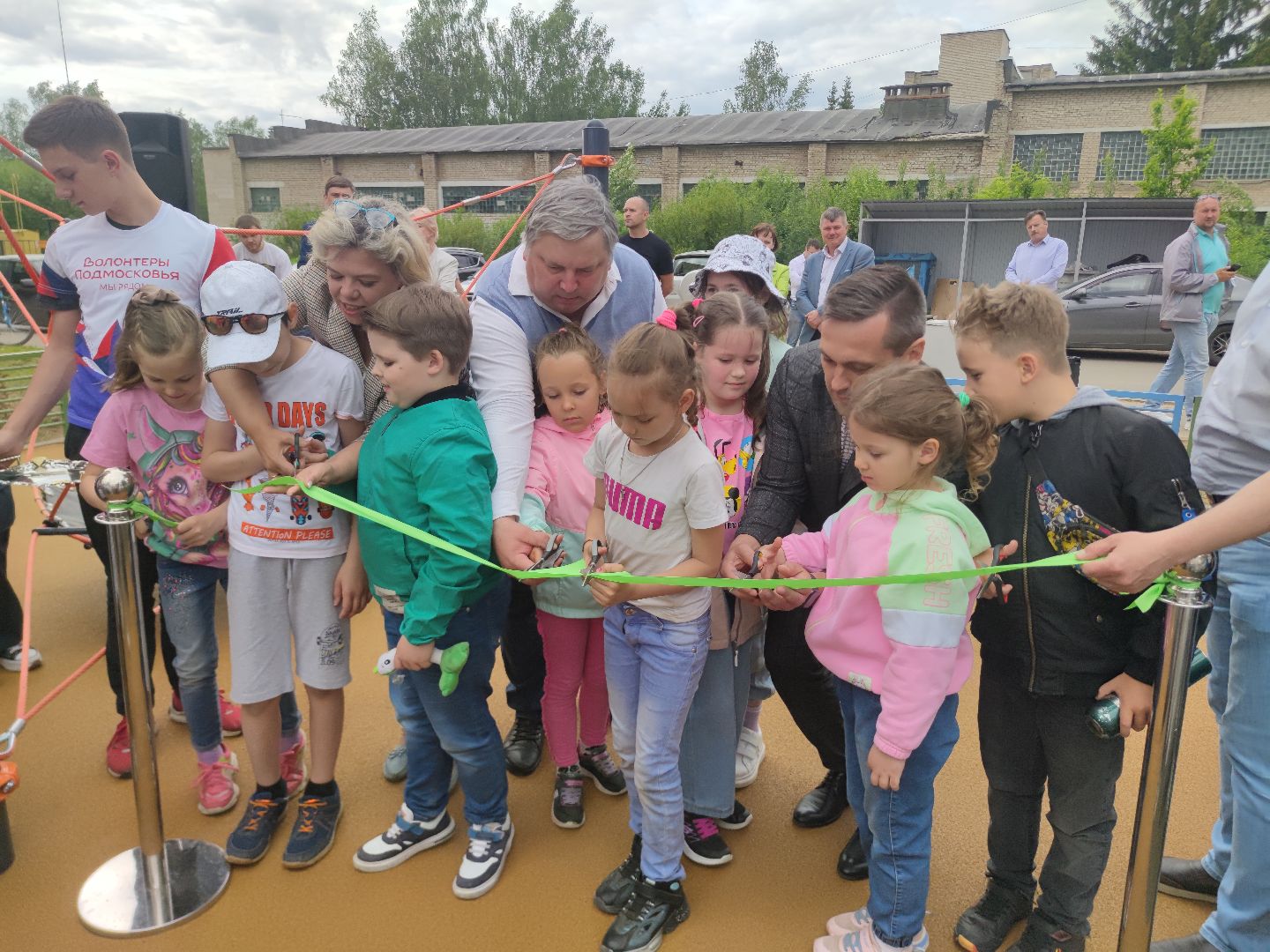 Губернатор, дети, Дубна, губернаторская площадка, День защиты детей