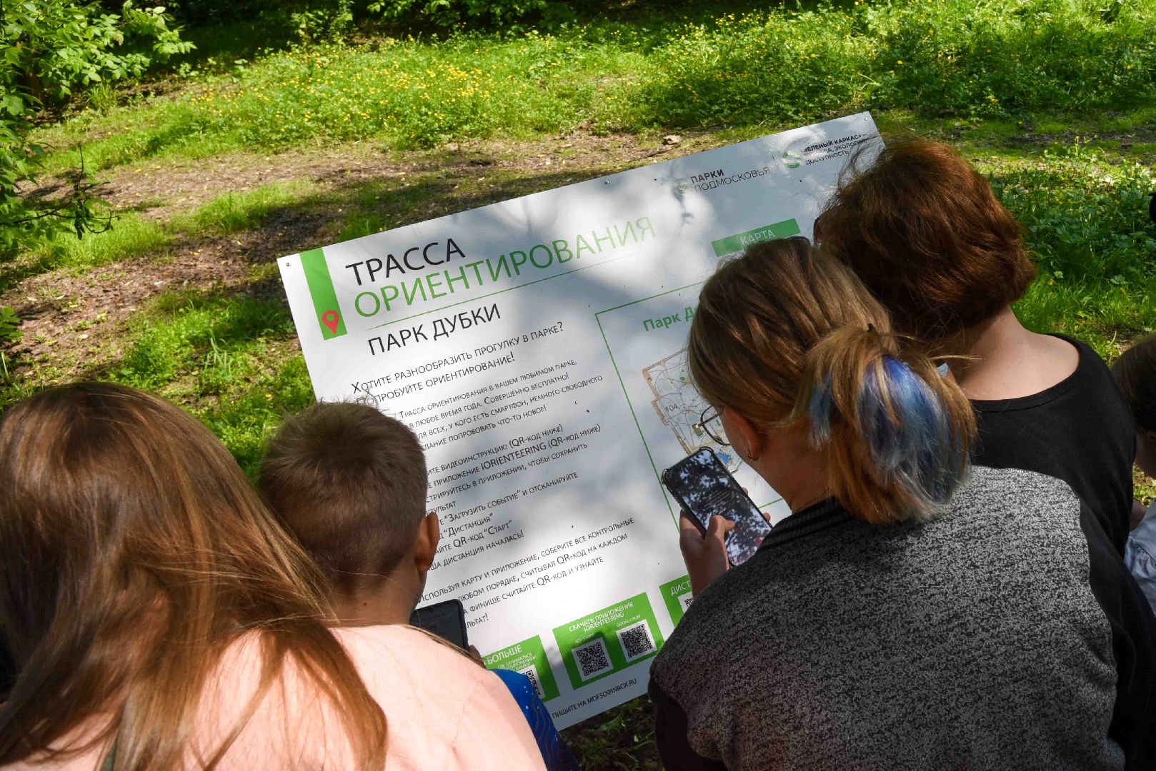 Химки, спорт, ориентирование, трасса, парк
