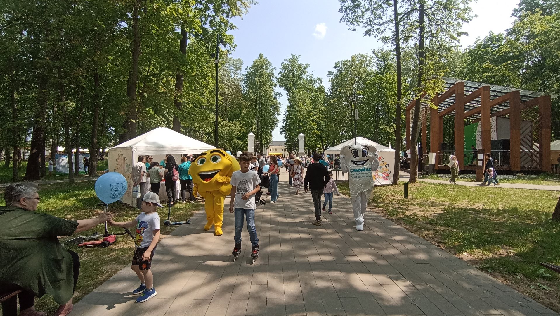 Серпухов, Подмосковье, дети, праздник, мороженое, лето