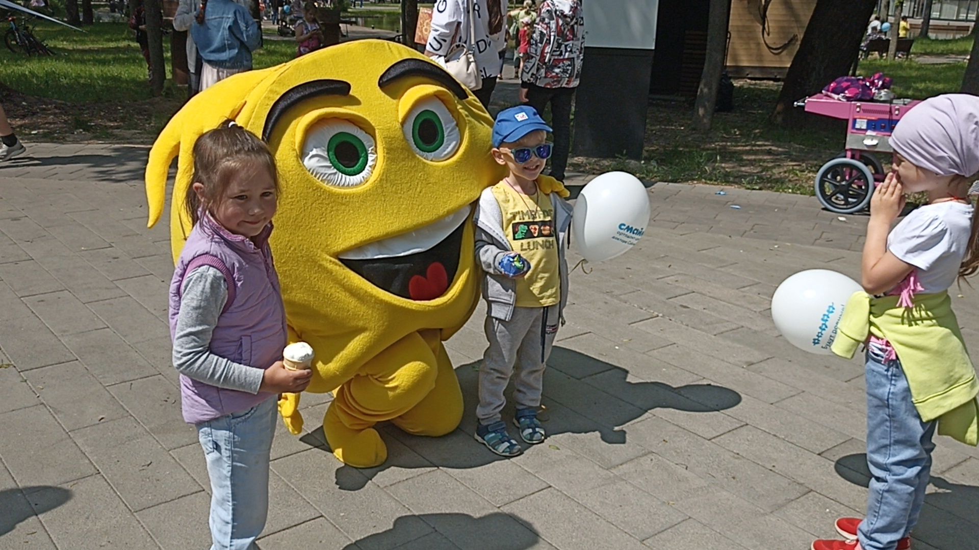 Серпухов, Подмосковье, дети, праздник, мороженое, лето