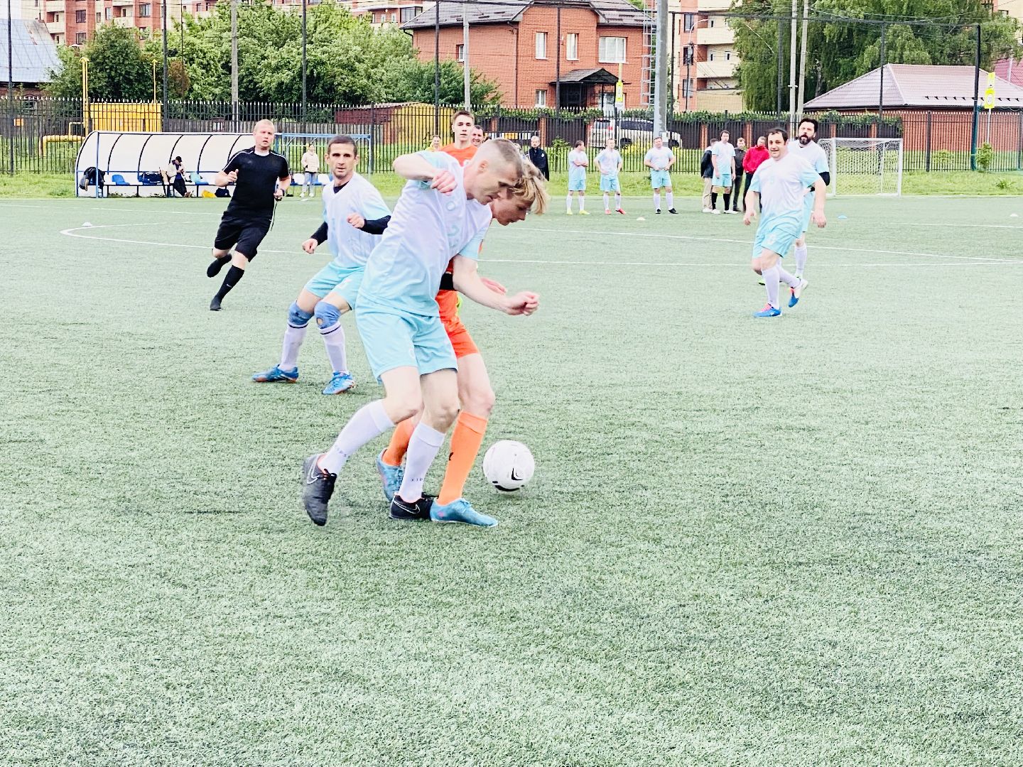 Домодедово, футбольный матч, Отцы Подмосковья, спорт, футбол