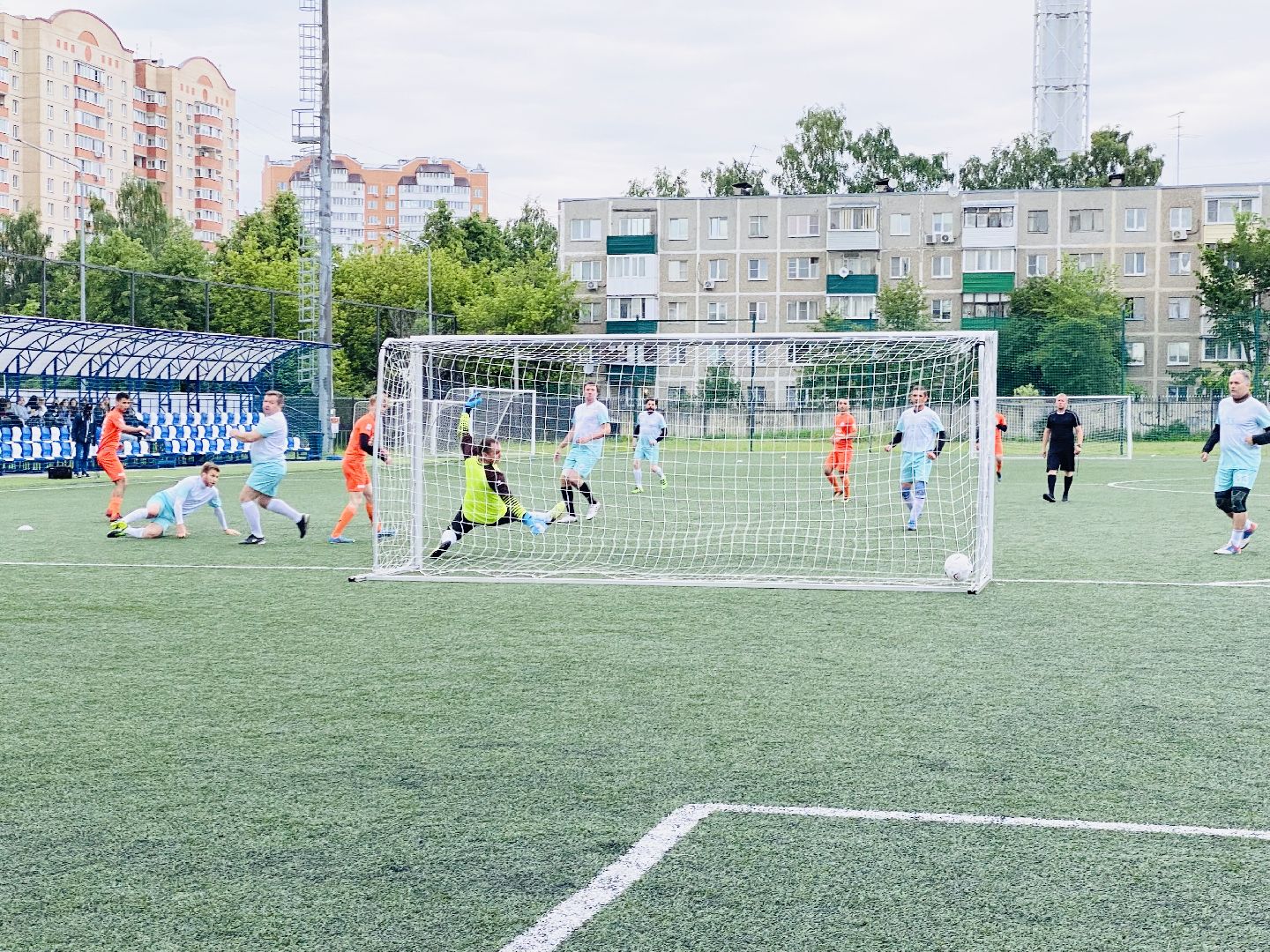 Домодедово, футбольный матч, Отцы Подмосковья, спорт, футбол