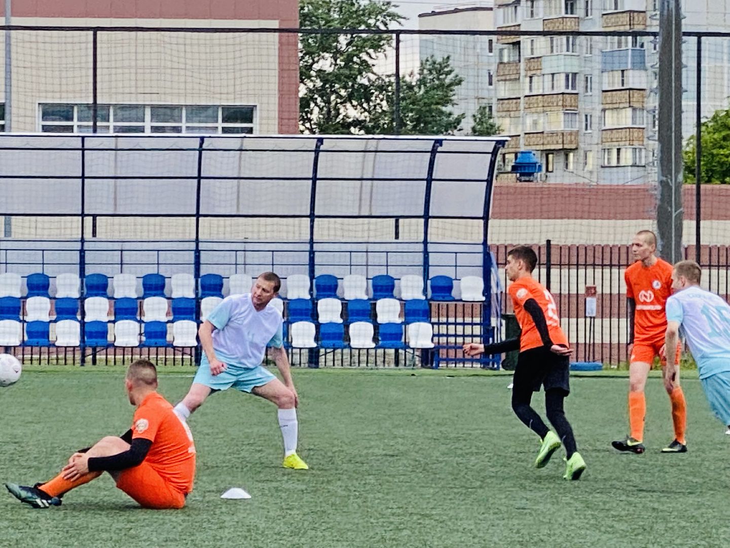 Домодедово, футбольный матч, Отцы Подмосковья, спорт, футбол